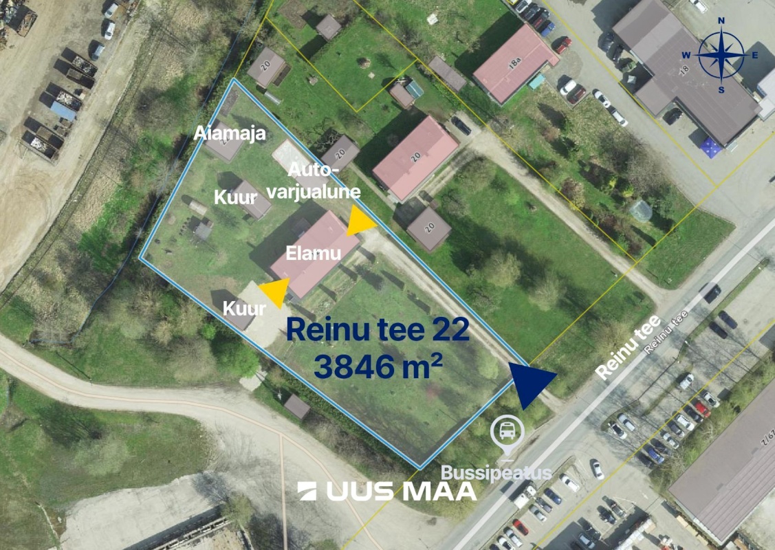Viljandi linn, Kantreküla, Reinu tee 22
