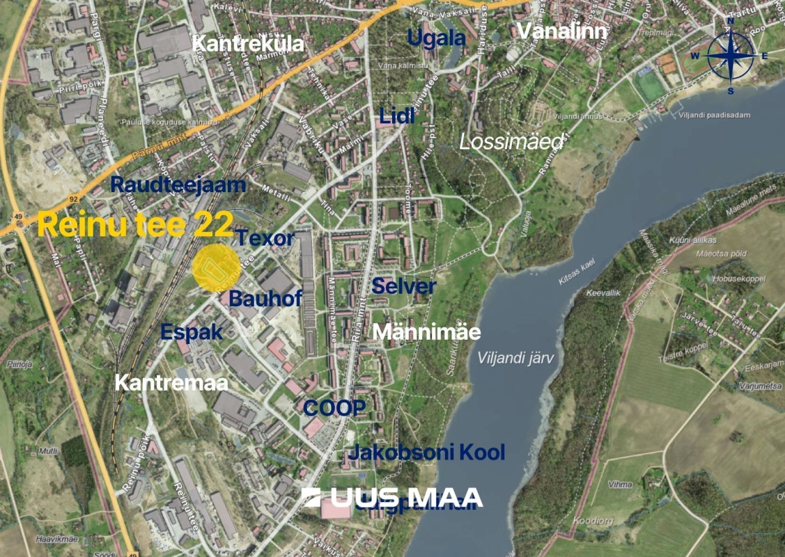 Viljandi linn, Kantreküla, Reinu tee 22