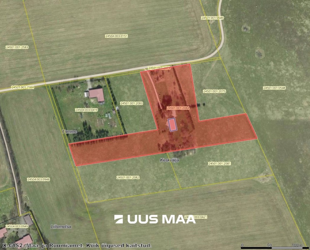 Jõelähtme vald, Maardu küla, Keskvälja