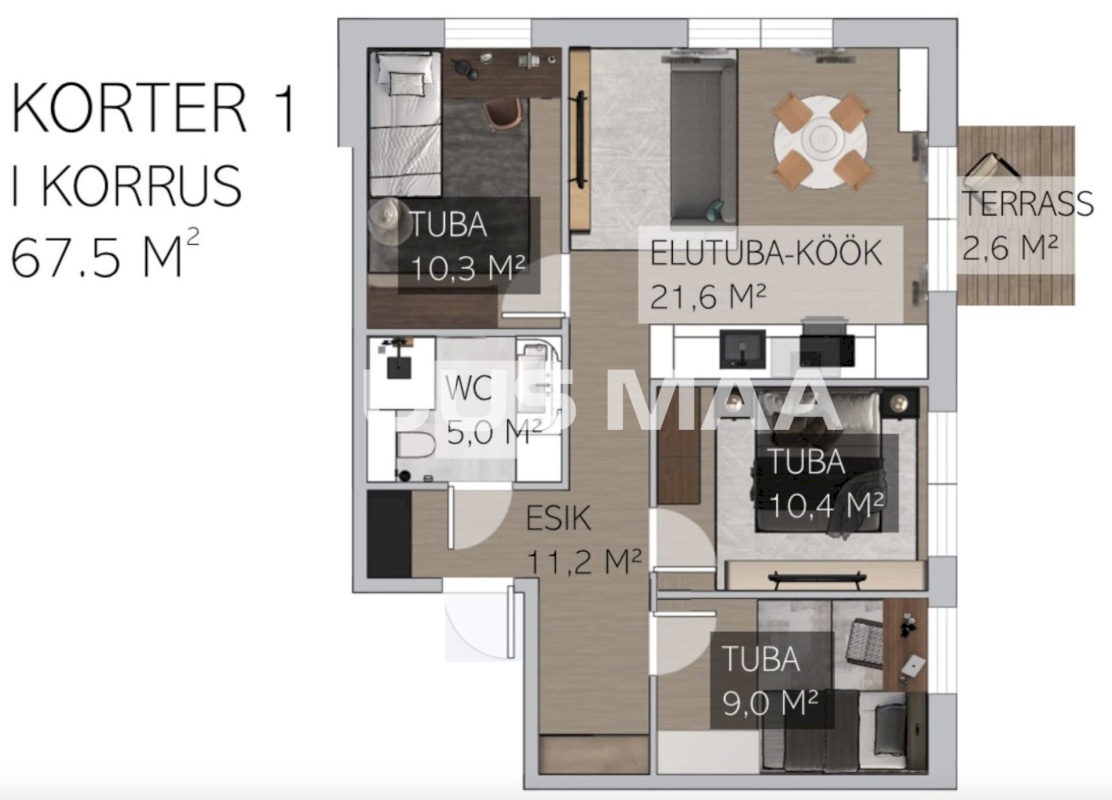 Anija vald, Kehra küla, Põhja tn 1a-1