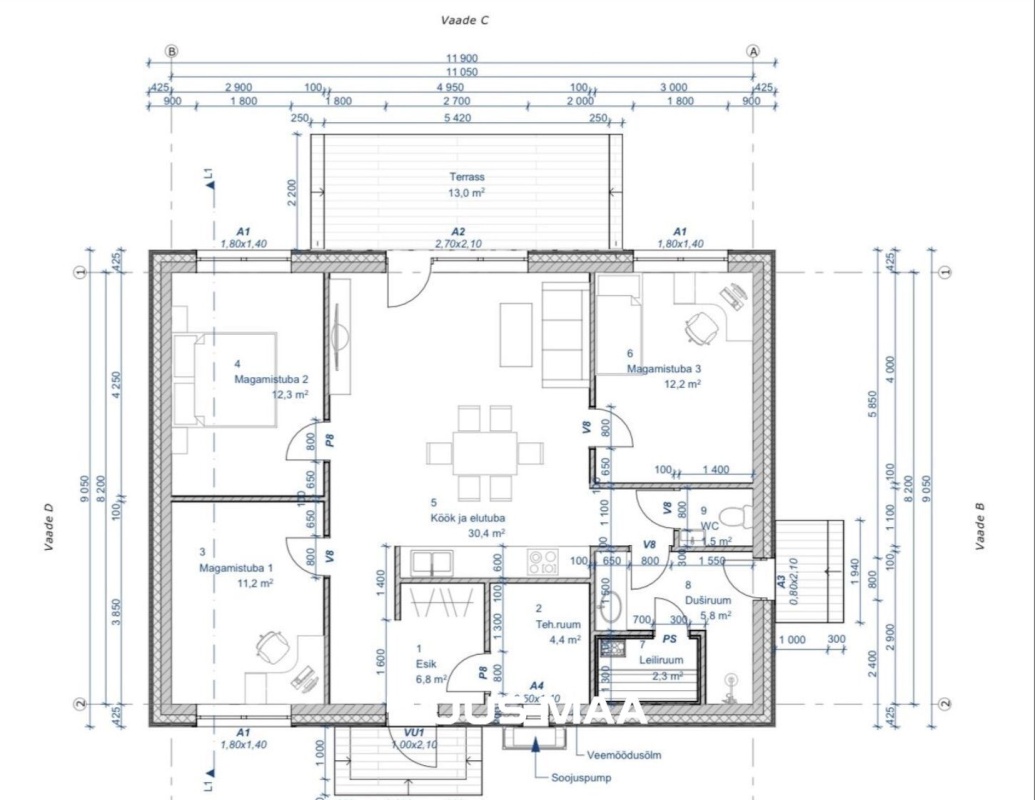 Harku vald, Vääna küla, Hirve tee 5