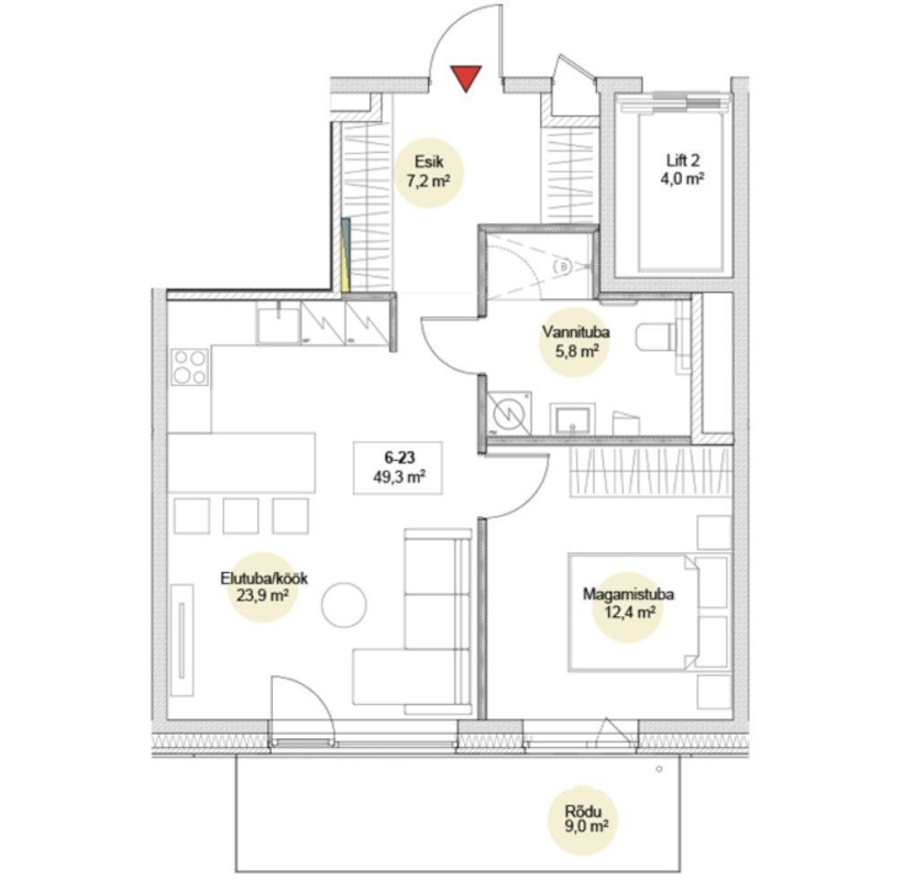 Tallinn, Kristiine linnaosa, Vesipapi 6