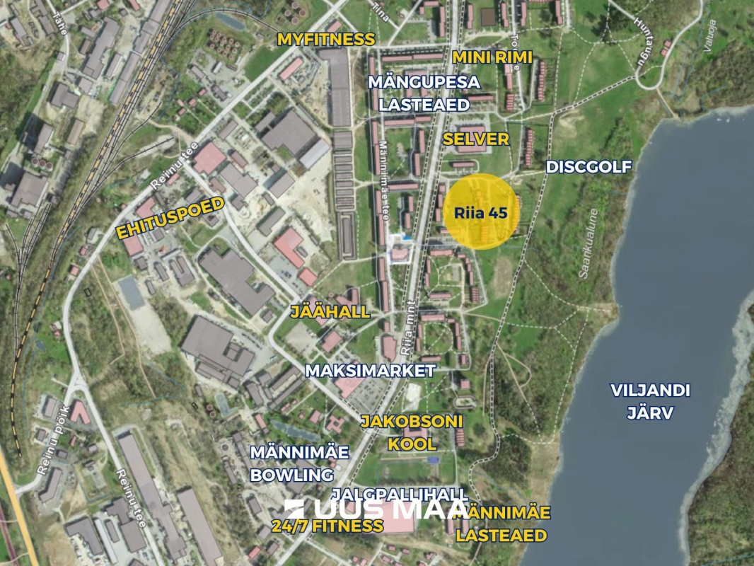 Viljandi linn, Männimäe, Riia mnt 45