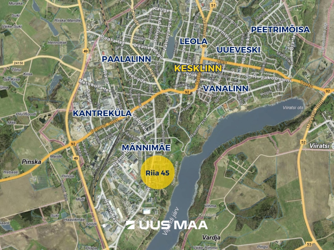 Viljandi linn, Männimäe, Riia mnt 45