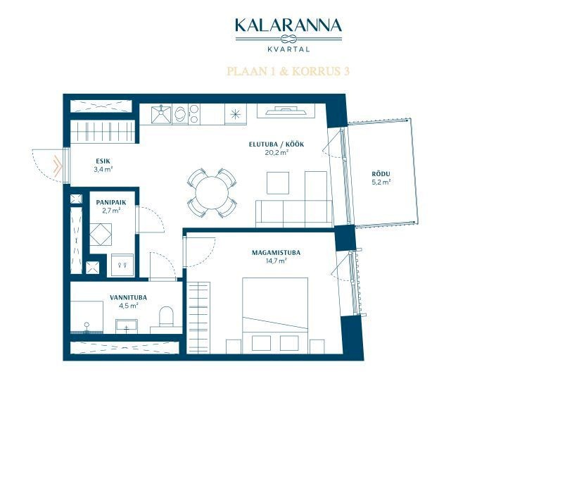 Tallinn, Põhja-Tallinna linnaosa, Kalamaja, Kalaranna 8/8