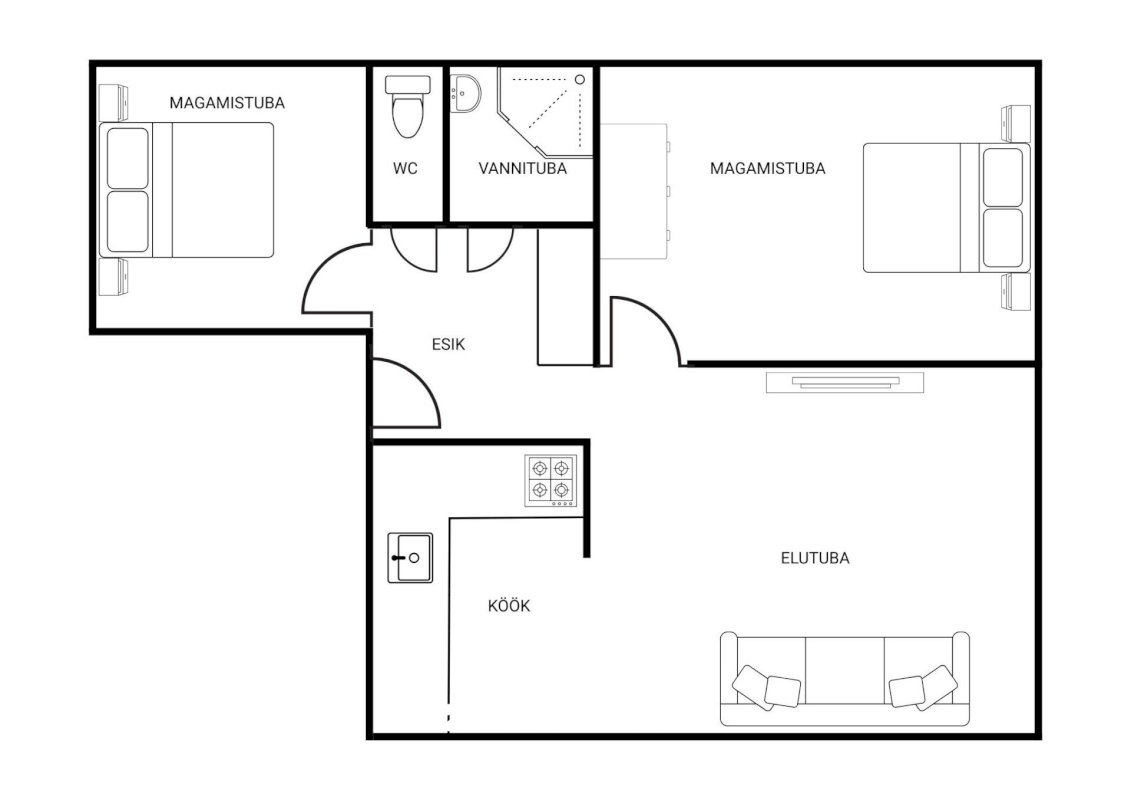 Pärnu linn, Kõima küla, Kaare tee 4