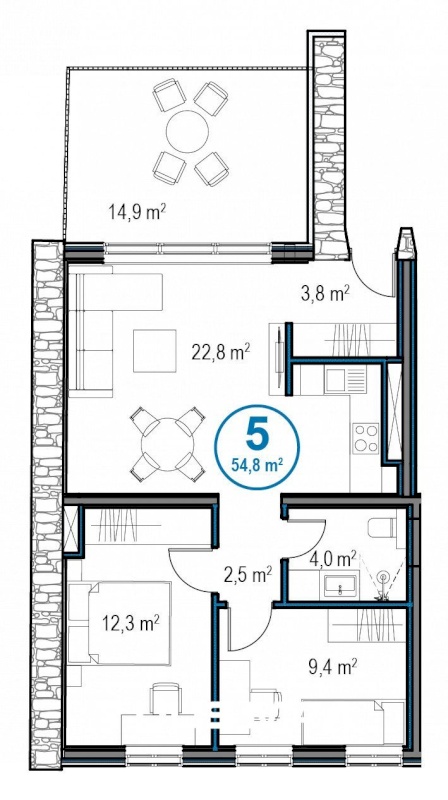 Tallinn, Põhja-Tallinna linnaosa, Kalamaja, Uus-Kalamaja 17a-5
