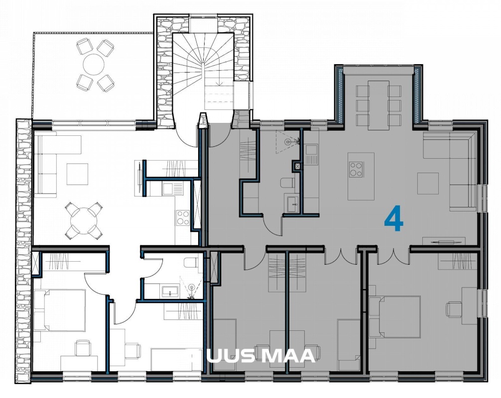 Tallinn, Põhja-Tallinna linnaosa, Kalamaja, Uus-Kalamaja 17a-4