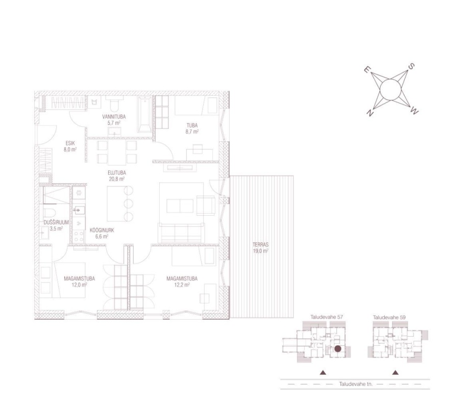 Tallinn, Haabersti linnaosa, Taludevahe 57-1