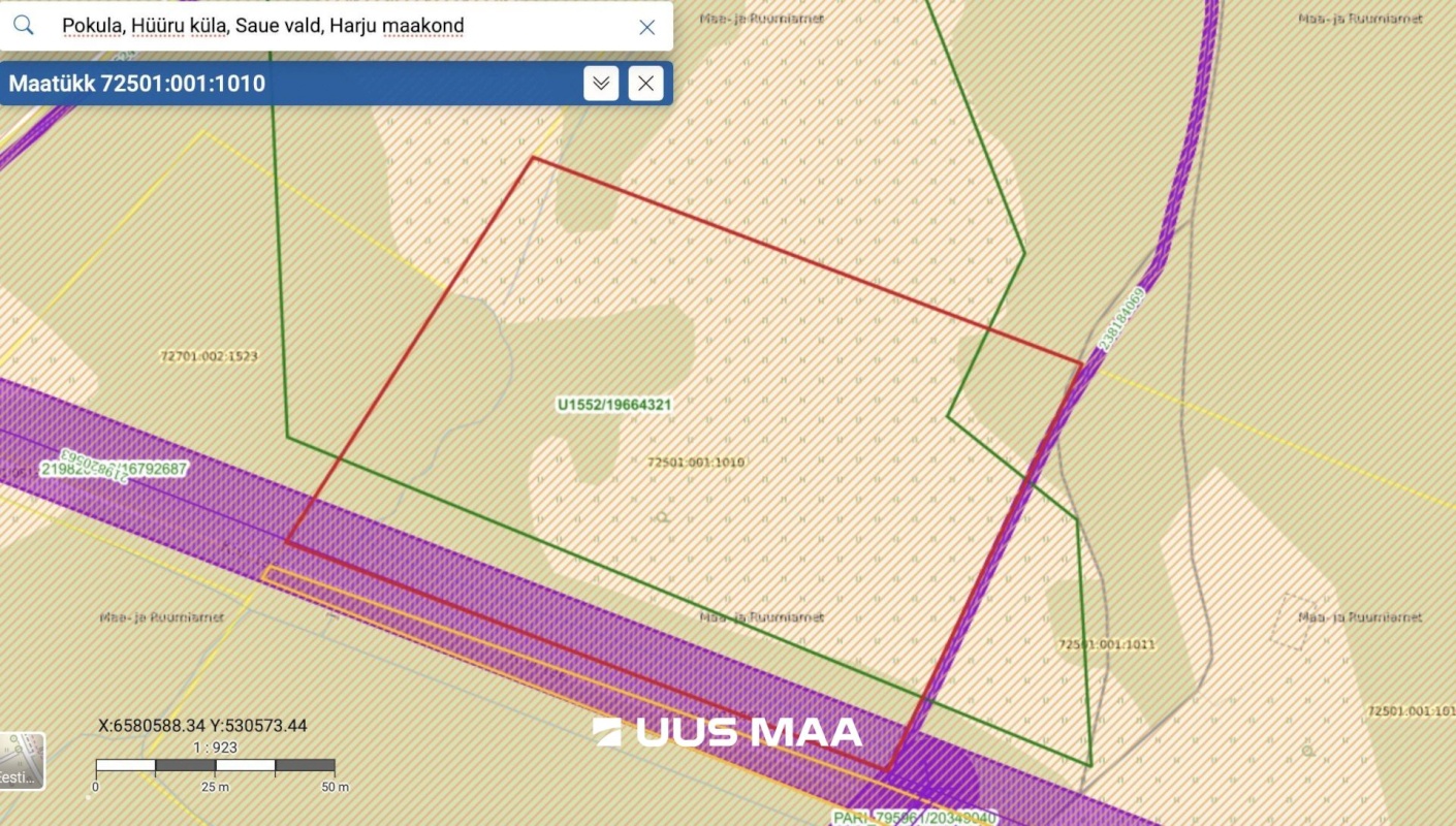 Saue vald, Hüüru küla, Pokula