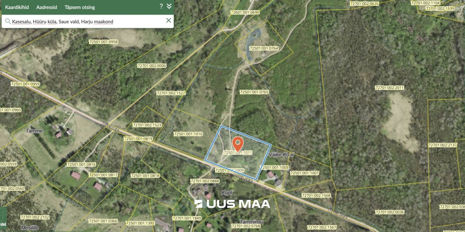 Saue vald, Hüüru küla, Kasesalu