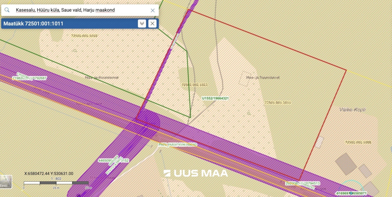 Saue vald, Hüüru küla, Kasesalu