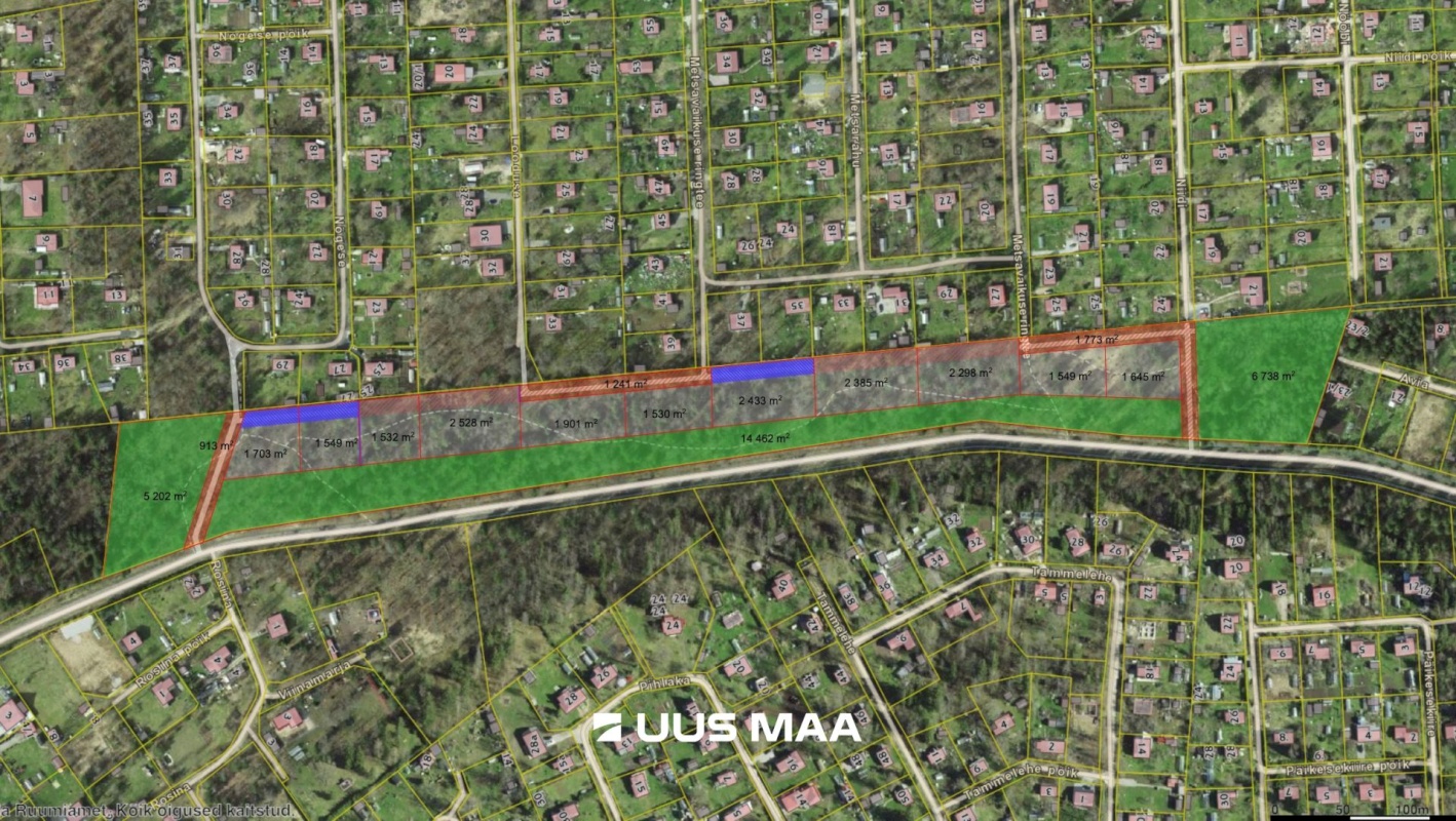 Kohila vald, Aespa alevik, Pärditammik