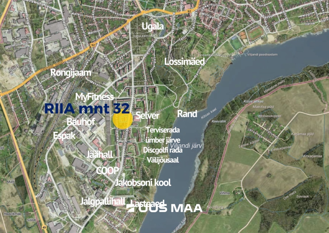 Viljandi linn, Männimäe, Riia mnt 34