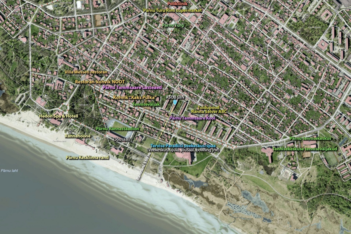 Pärnu linn, Pärnu linn, Rannarajoon, A. H. Tammsaare pst 28