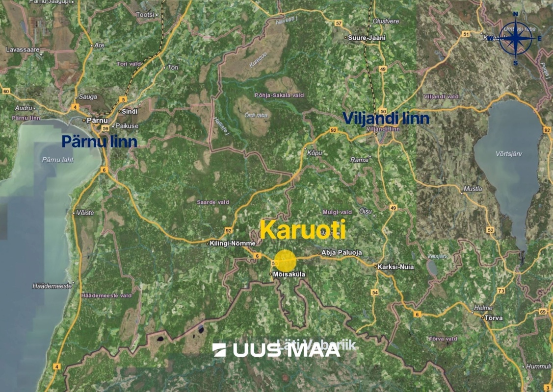 Mulgi vald, Veelikse küla, Karuoti