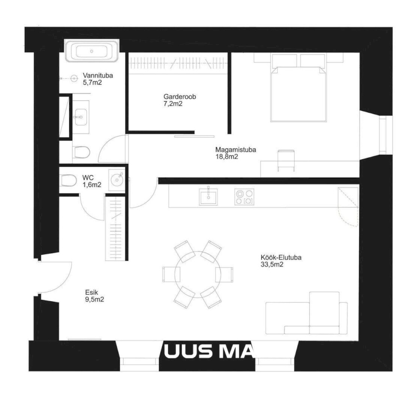 Tallinn, Kesklinna linnaosa, Kadriorg, Valge 6a/1