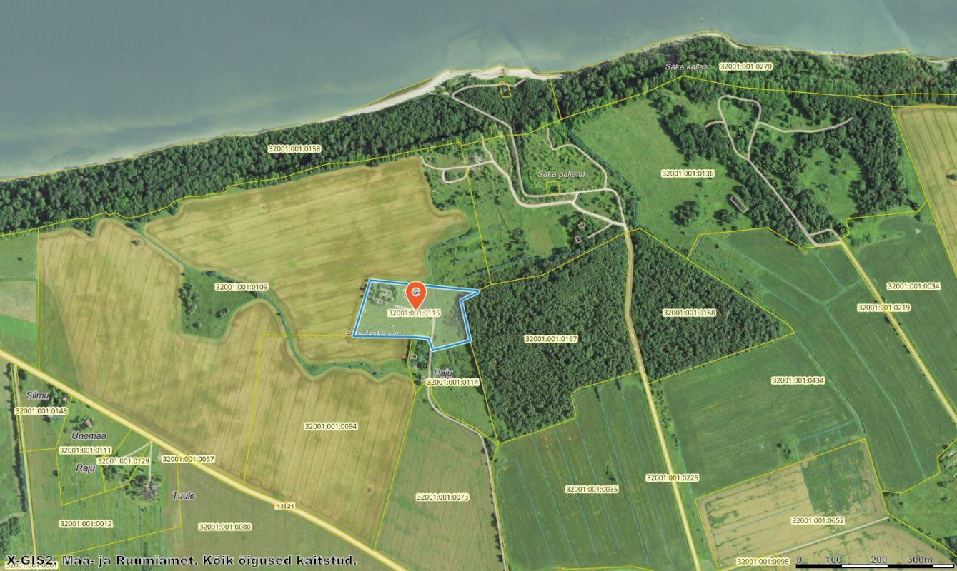 Toila vald, Saka küla