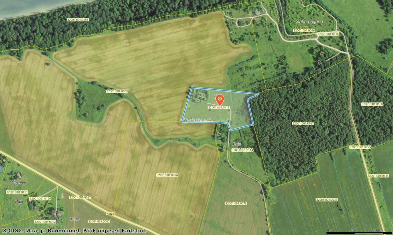 Toila vald, Saka küla