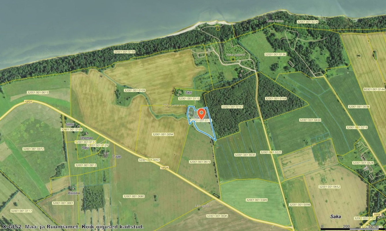 Toila vald, Saka küla