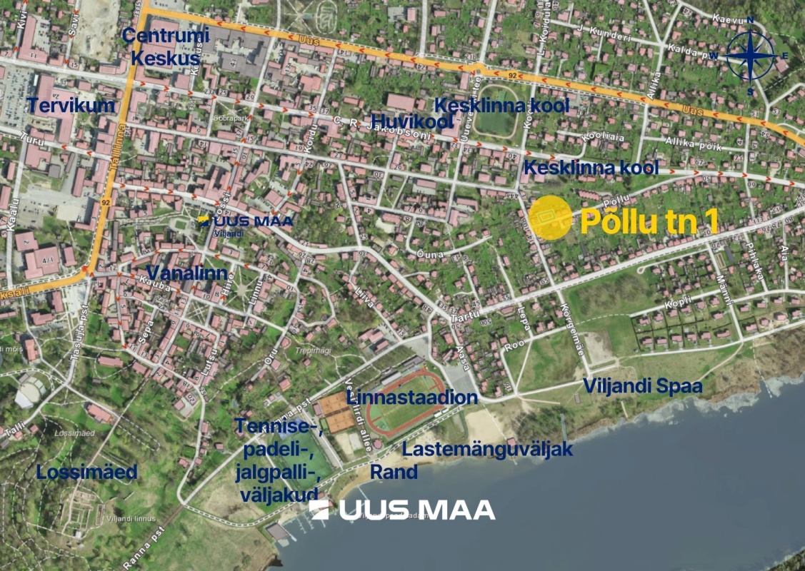 Viljandi linn, Kesklinn, Põllu tn 1