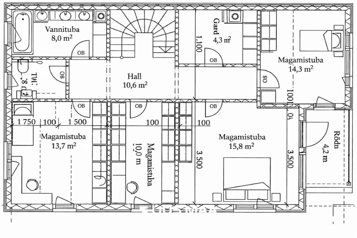 Rae vald, Uuesalu küla, Kitse tee 8