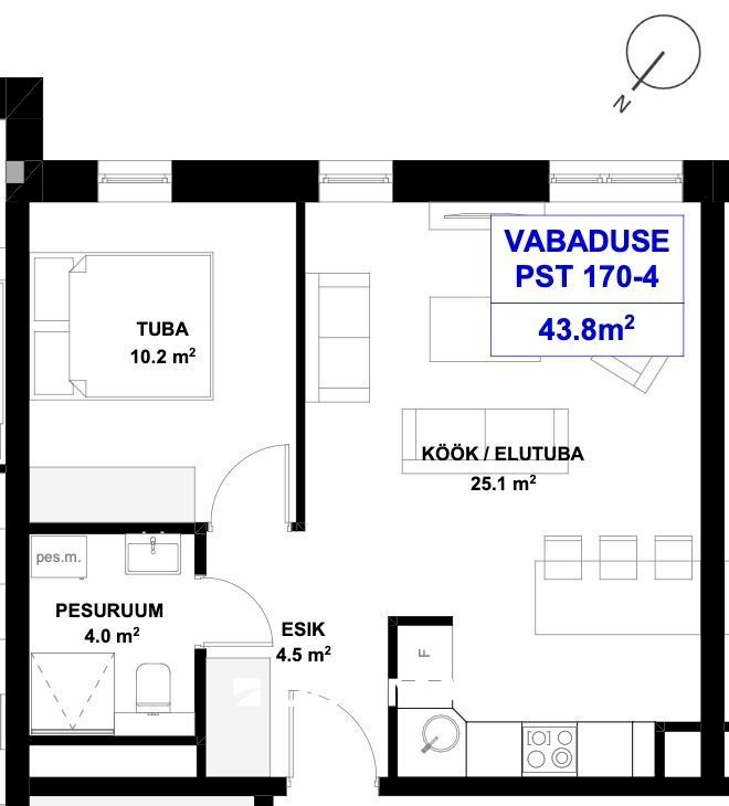 Tallinn, Nõmme linnaosa, Pääsküla, Vabaduse pst 170-7