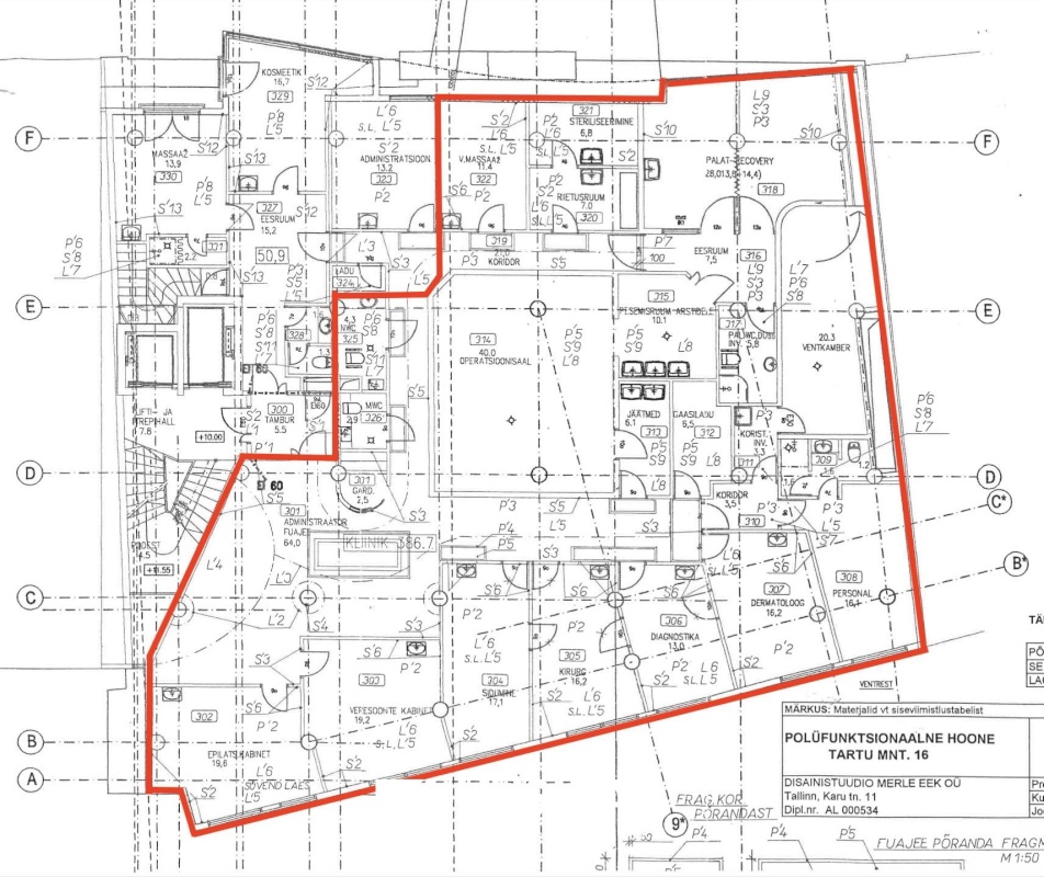 Tallinn, Kesklinna linnaosa, Tartu mnt 16