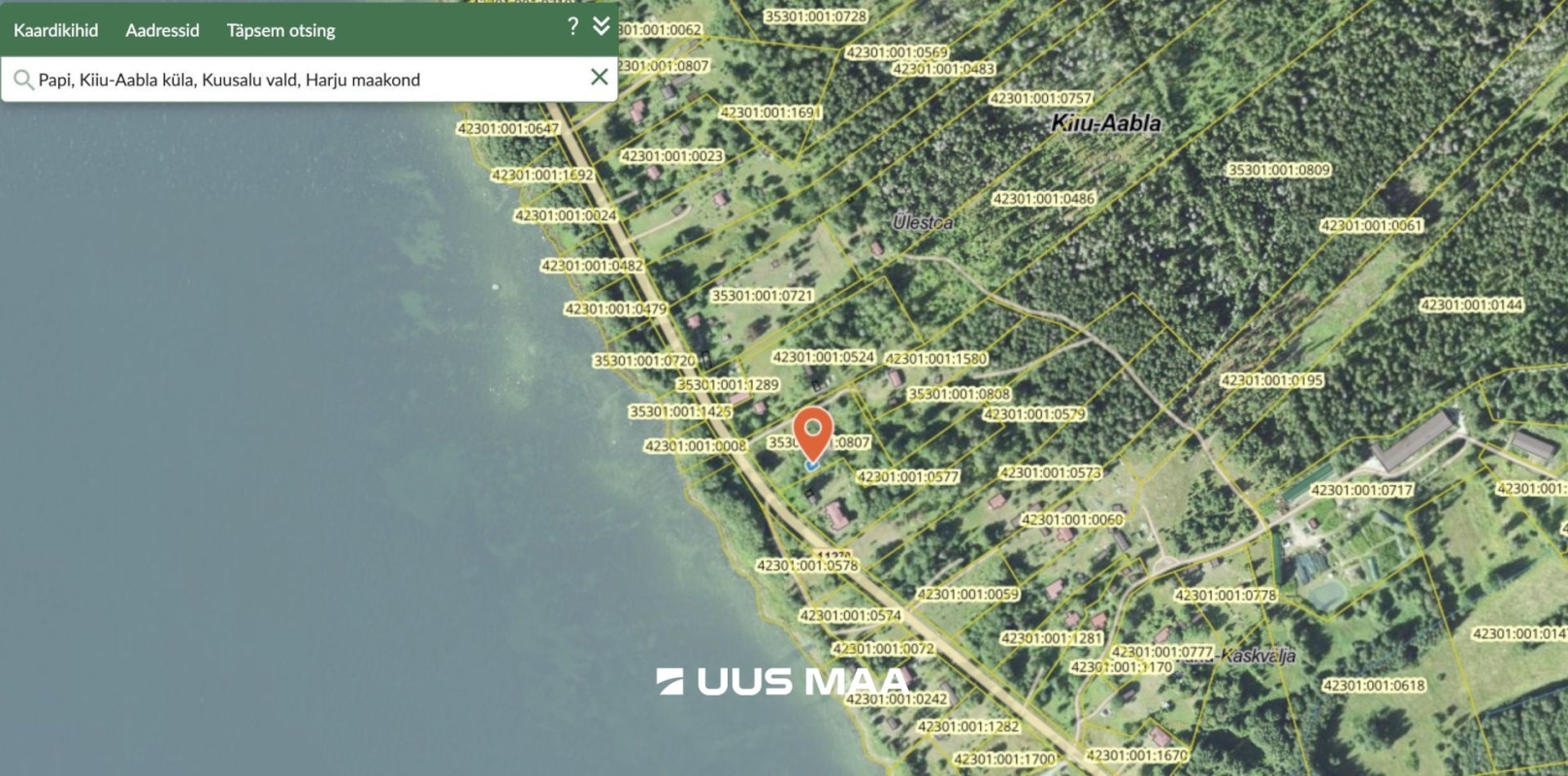 Kuusalu vald, Kiiu-Aabla küla, Papi