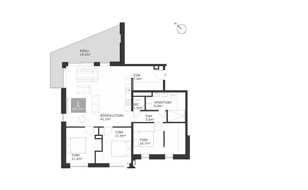 Tallinn, Nõmme linnaosa, Vabaduse pst 170-1