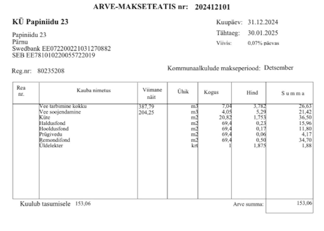 Pärnu linn, Pärnu linn, Mai, Papiniidu tn 23