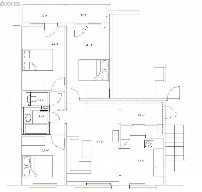 Tartu linn, Tartu linn, Annelinn, Anne tn 89