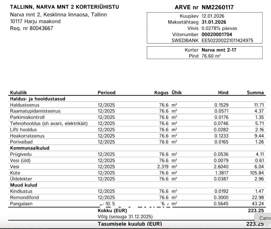 Tallinn, Kesklinna linnaosa, Narva mnt 2