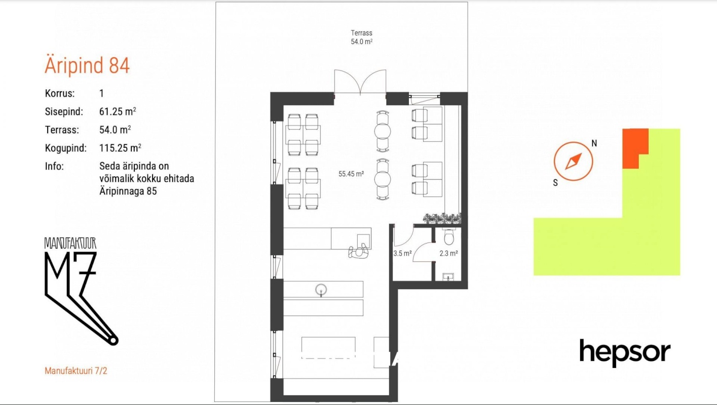 Tallinn, Põhja-Tallinna linnaosa, Sitsi, Manufaktuuri 7