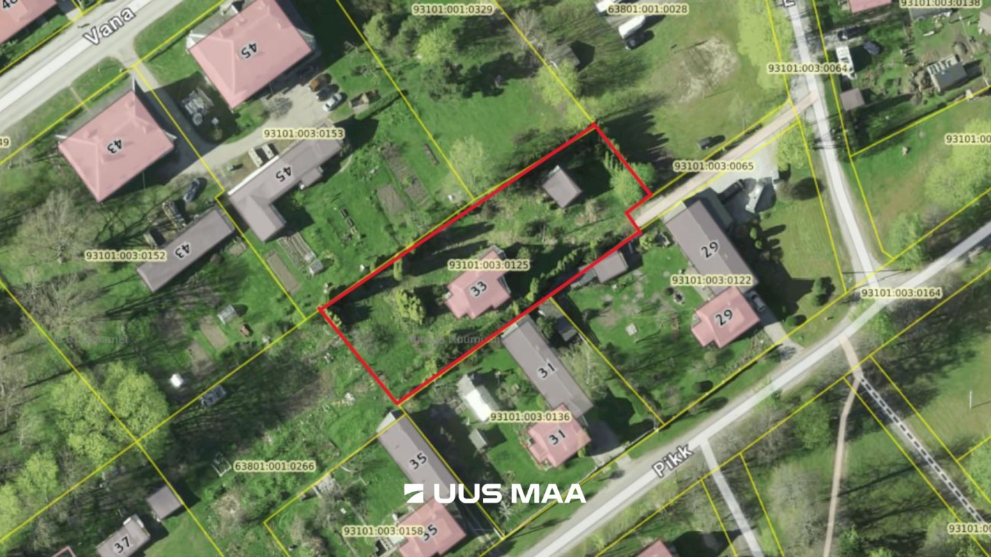 Põhja-Pärnumaa vald, Vändra alev, Pikk 33