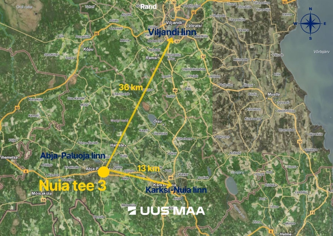 Mulgi vald, Abja-Paluoja linn, Nuia tee 3