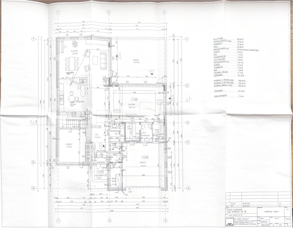 Tallinn, Pirita linnaosa, Andrekse tee 38