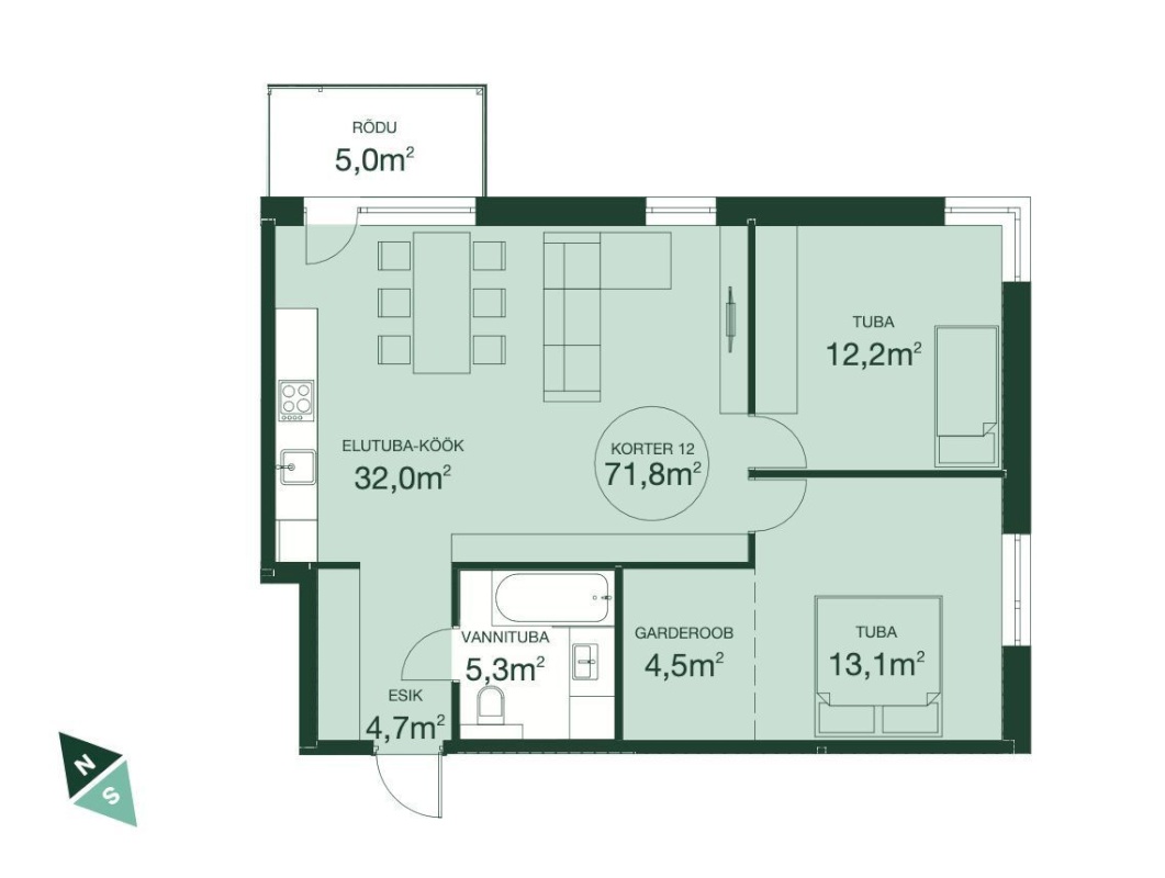 Tallinn, Haabersti linnaosa, Haabersti, Noorkuu 2