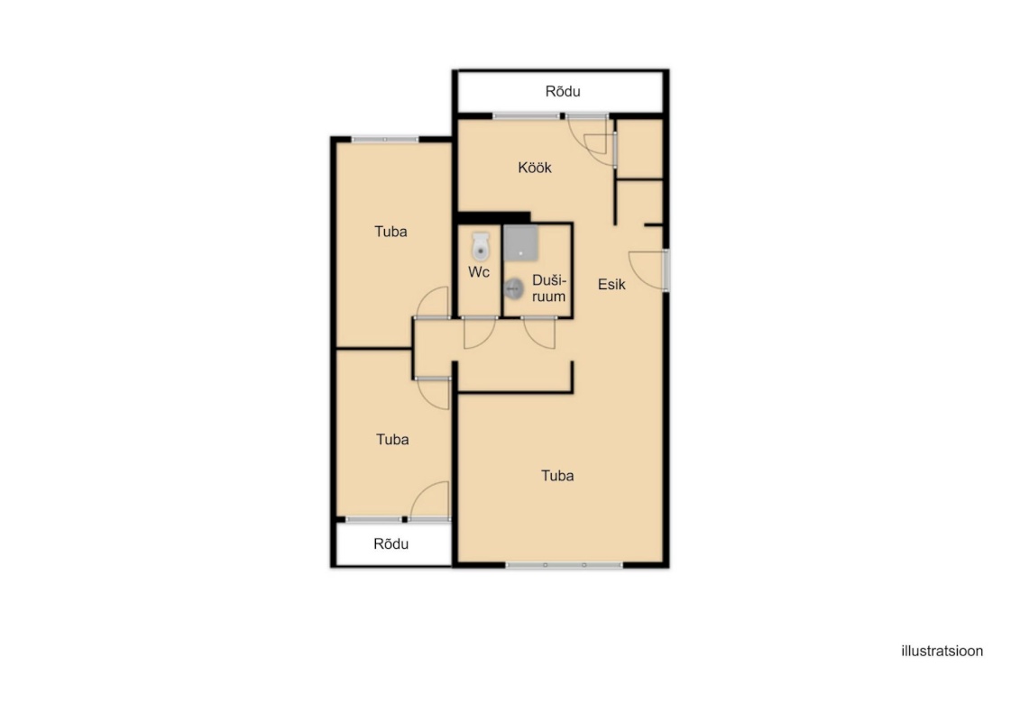 Mustvee vald, Voore küla, Voore keskus 6