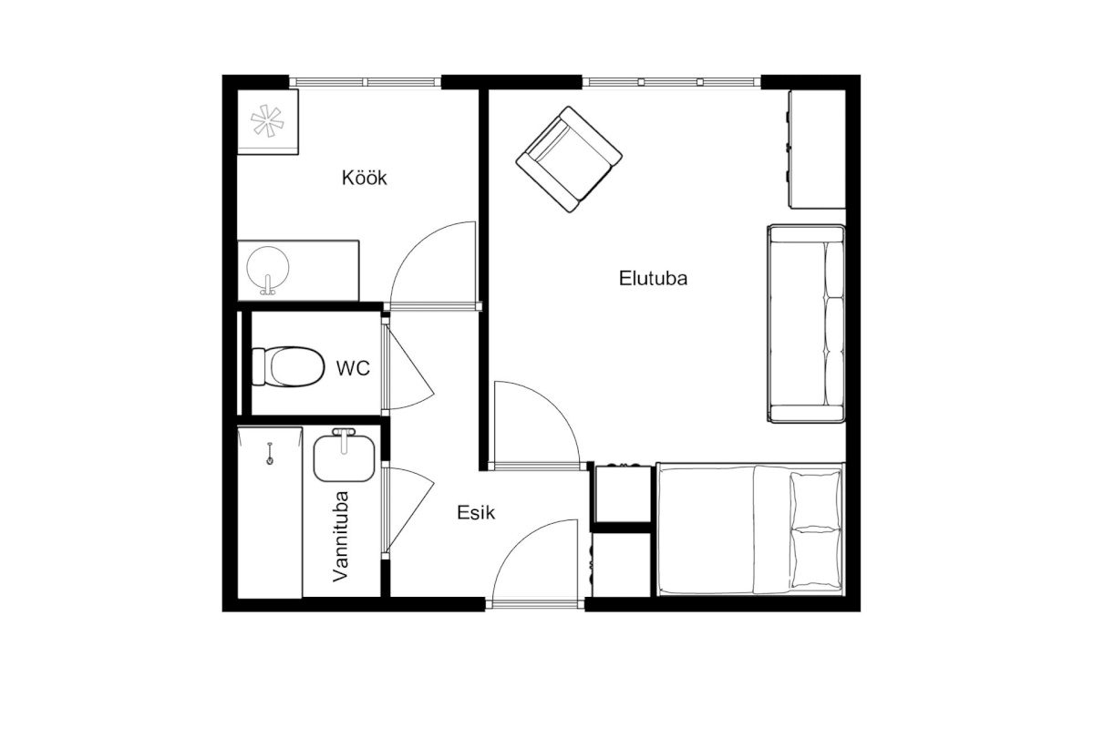 Lääne-Harju vald, Paldiski linn, Rae 44