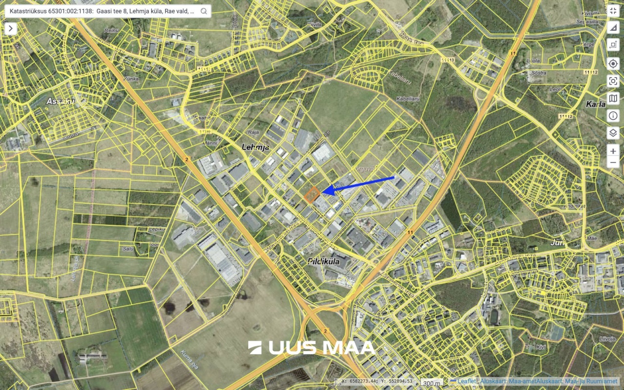 Rae vald, Lehmja küla, Gaasi tee 8