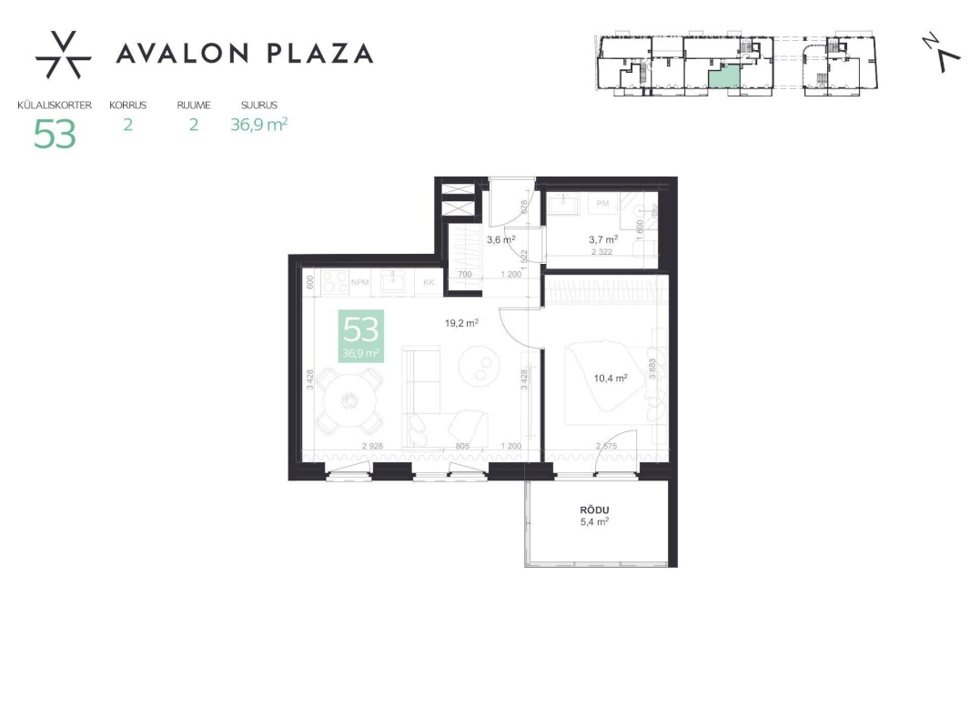 Tallinn, Kesklinna linnaosa, Tartu mnt 44-53
