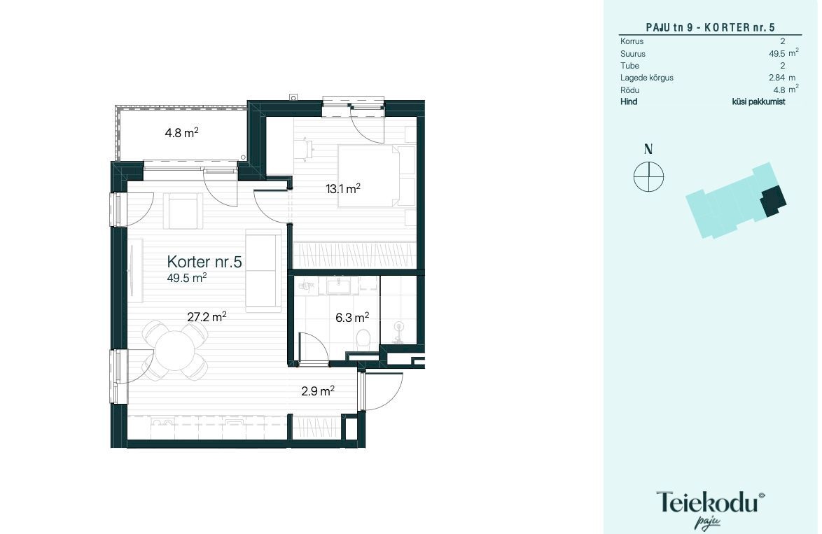 Raasiku vald, Raasiku alevik, Paju 9-5