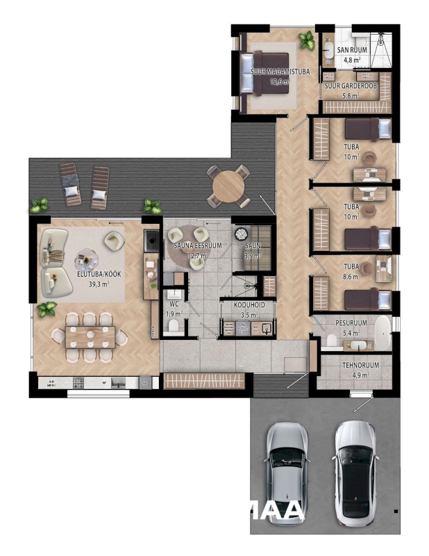 Jõelähtme vald, Ruu küla, Kõrre tee