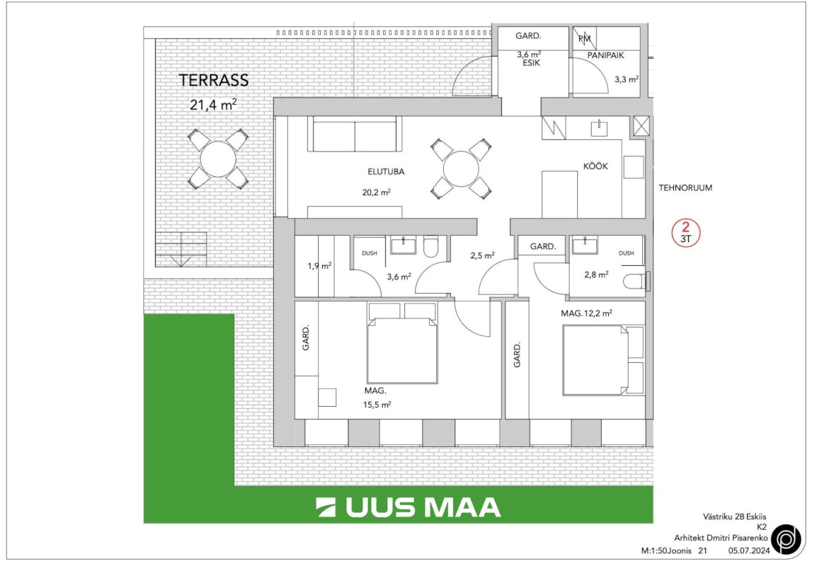 Tallinn, Kristiine linnaosa, Västriku tn 2b