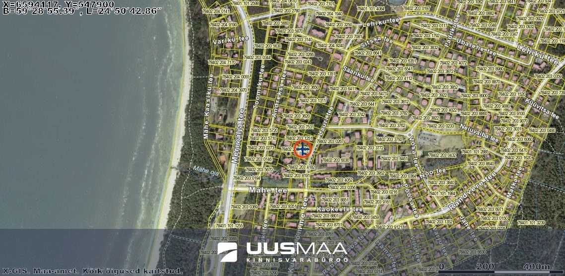 Tallinn, Pirita linnaosa, Merivälja, Lauri tee 7