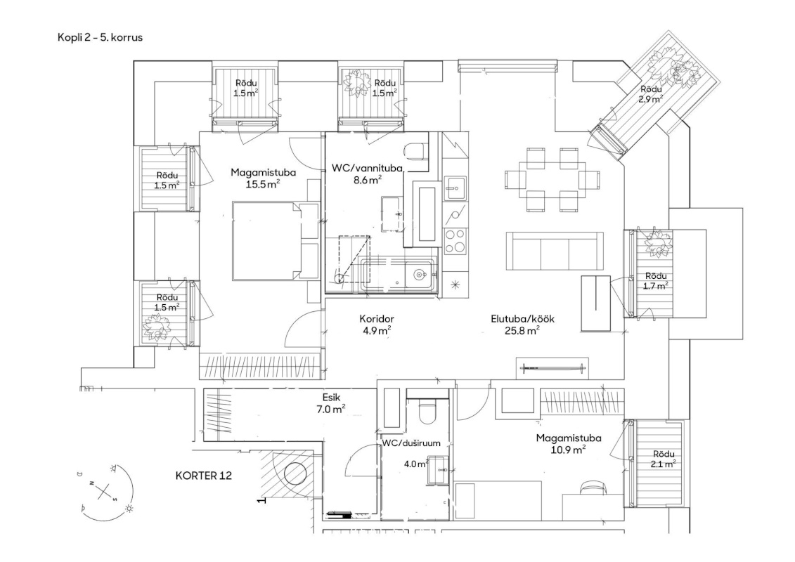 Tallinn, Põhja-Tallinna linnaosa, Kalamaja, Kopli 2
