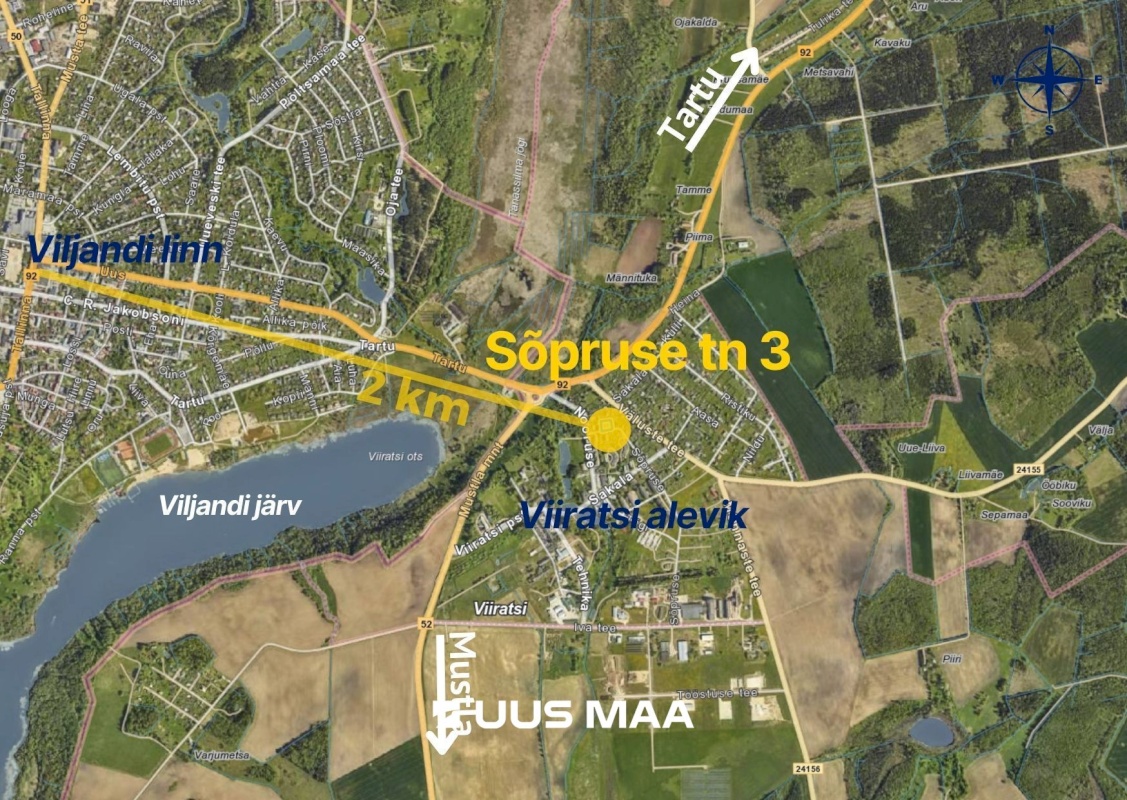 Viljandi vald, Viiratsi alevik, Sõpruse tn 3