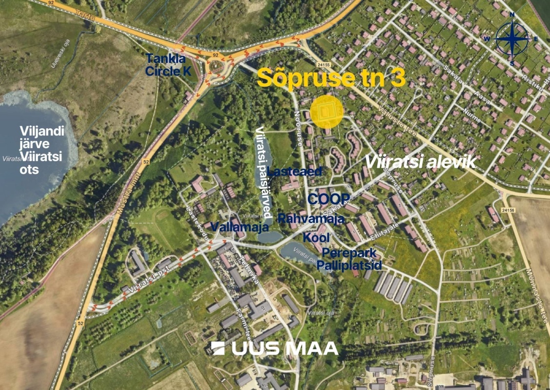 Viljandi vald, Viiratsi alevik, Sõpruse tn 3