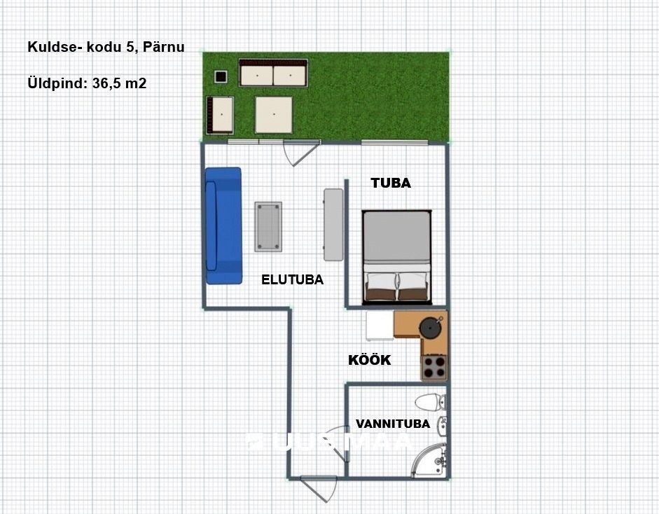 Pärnu linn, Pärnu linn, Ülejõe, Kuldse kodu 5